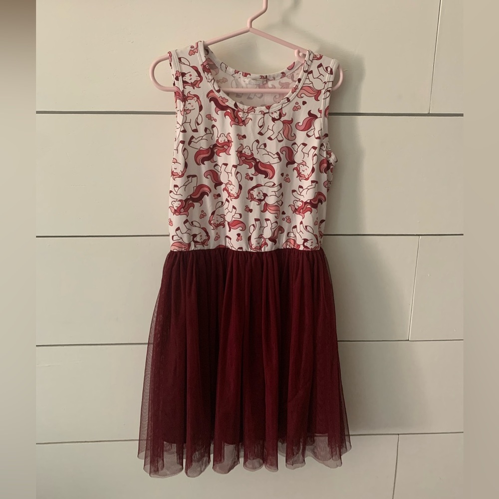Soft casual unicorn dress